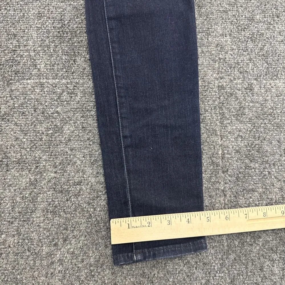 Tory Burch Denim Leggings Skinny Pull On Dark Wash Stretch Jeans Size 27